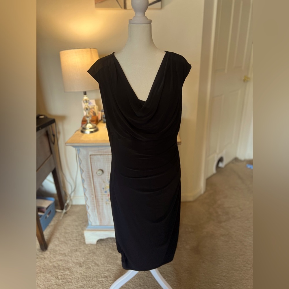 Beautiful Little Black Dress by Ralph Lauren. Size 14.